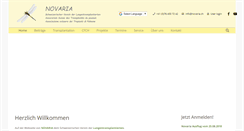 Desktop Screenshot of novaria.ch